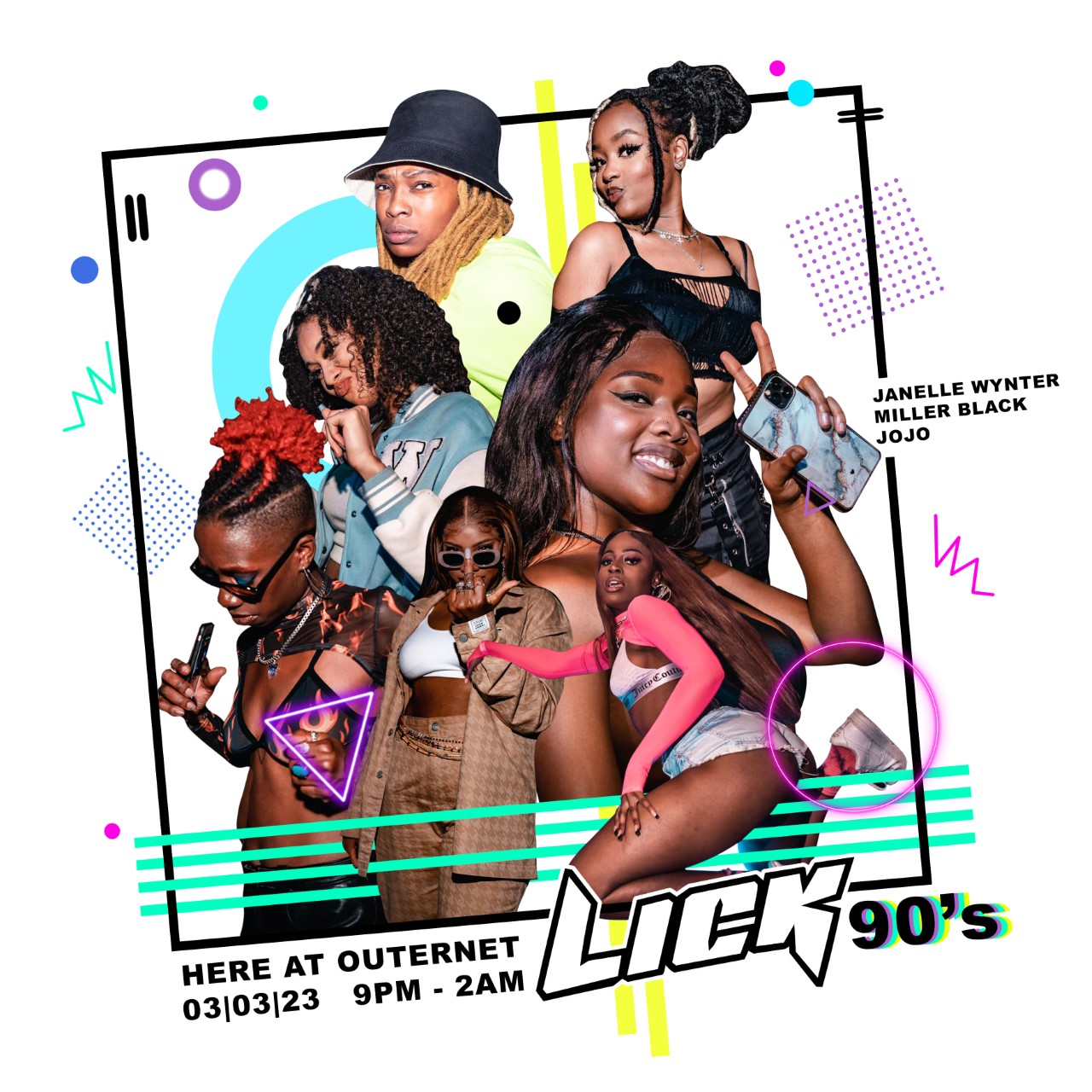 LICK 90s – HERE at Outernet